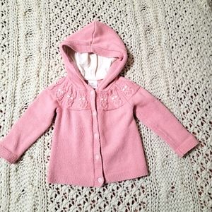 Hanna Andersson Pink Bunny Sweater Girl